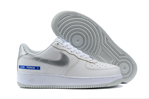 Women's Air Force 1 Low Top White Shoes 074